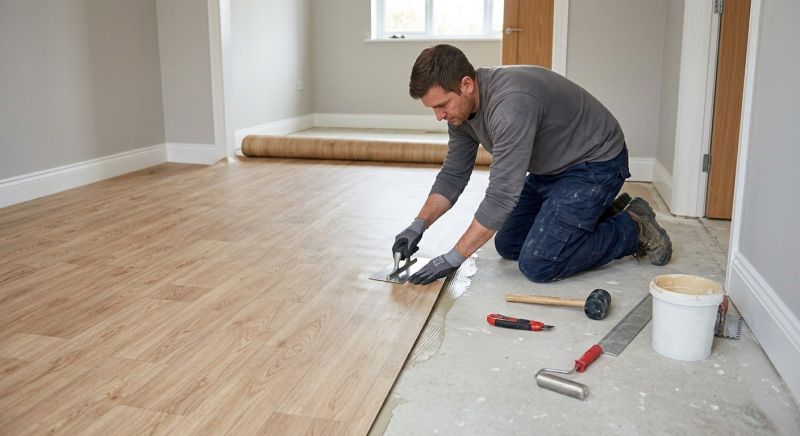 Vinyl Flooring Installation in Westport, MA