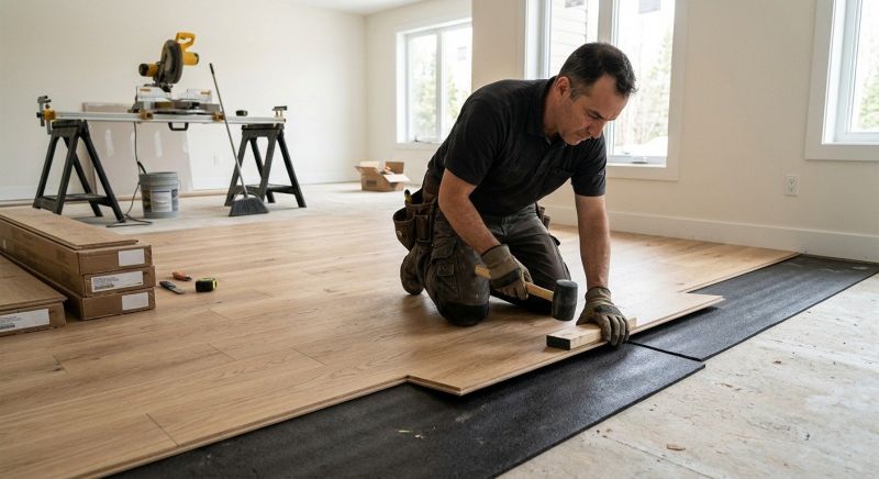 Engineered Wood Installation in Rehoboth, MA