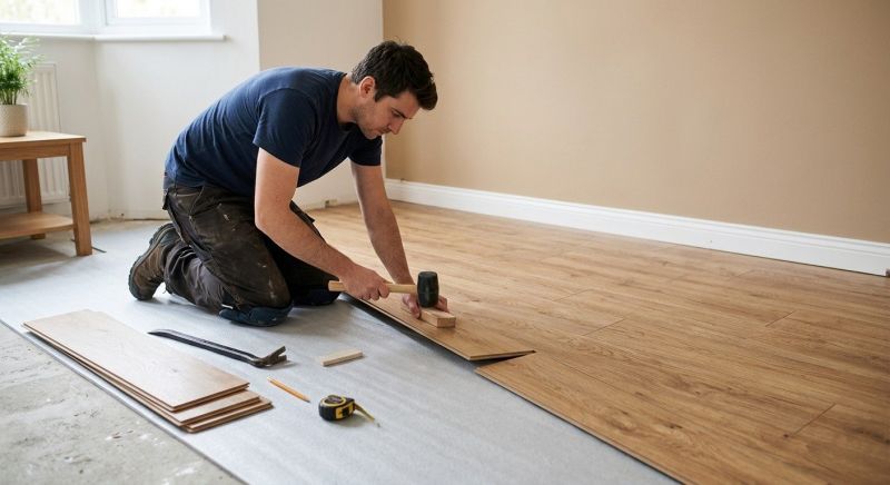 Laminate Floor Installation in Foster, RI