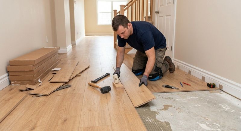 Laminate Floor Installation in Rehoboth, MA