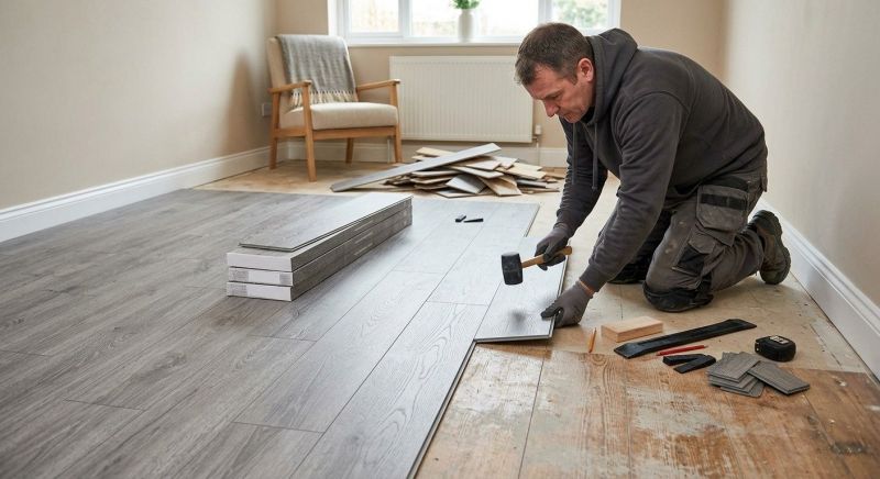 Laminate Floor Replacement in Berkley, MA