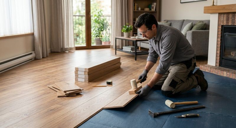 Laminate Flooring Replacement in Rehoboth, MA