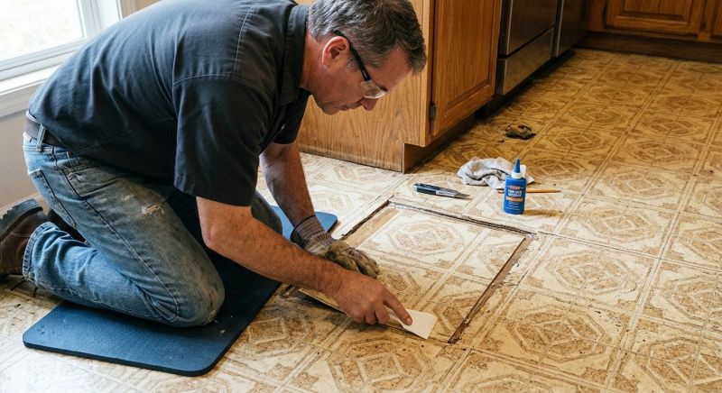 Linoleum Floor Installation in South Dartmouth, MA