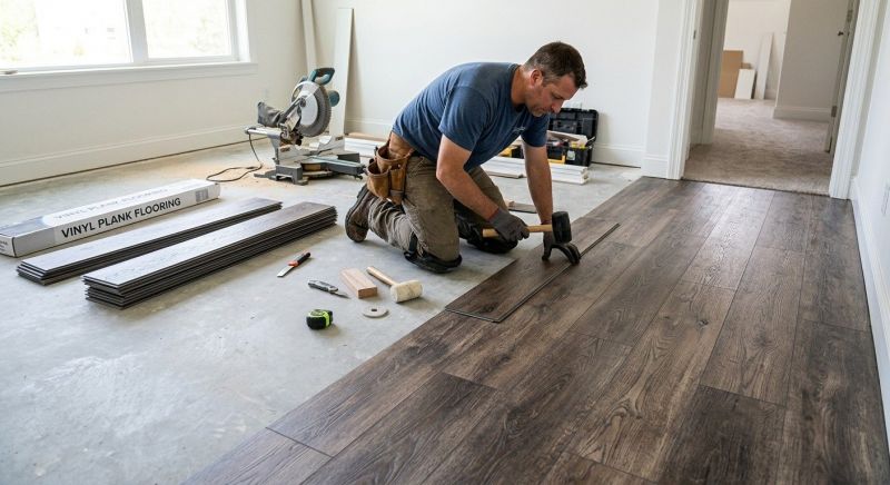 Linoleum Floor Installation in Swansea, MA