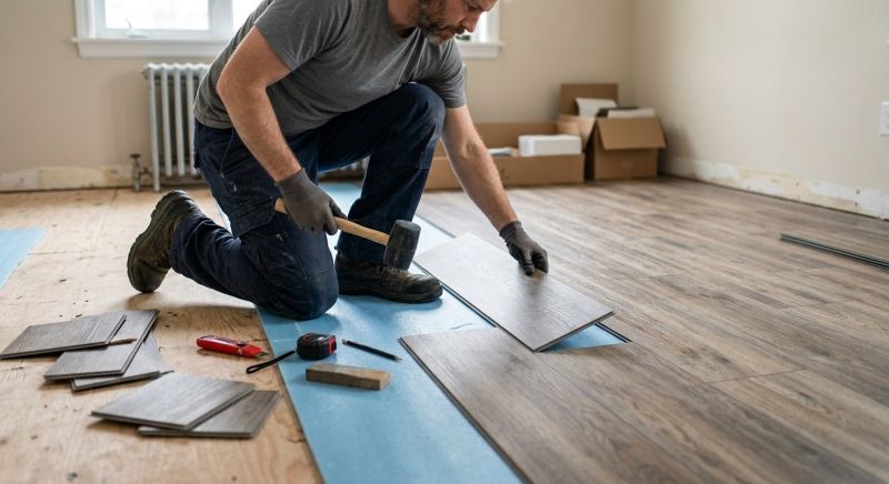 Linoleum Floor Installation in Warwick, RI