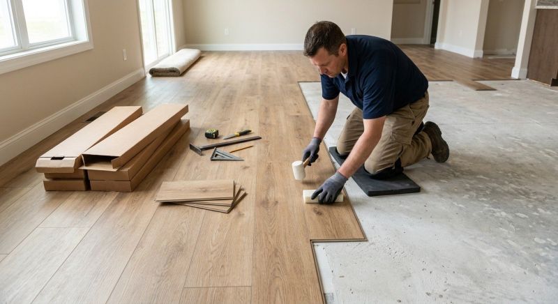 Luxury Vinyl Tile Installation in Providence, RI