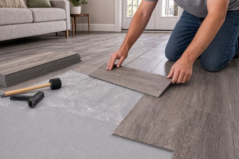 Luxury Vinyl Tile Installation in Randolph, MA