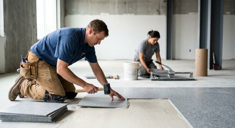 Lvt Flooring Installation in Bridgewater, MA