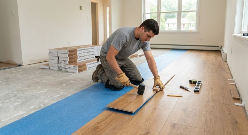 Lvt Flooring Installation in West Warwick, RI