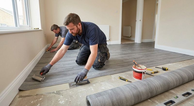 Sheet Linoleum Installation in Plymouth County, MA