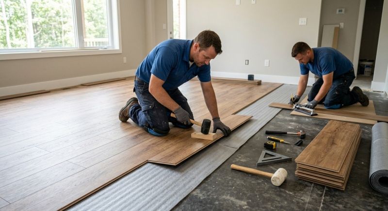 Vinyl Flooring Installation in Plainville, MA