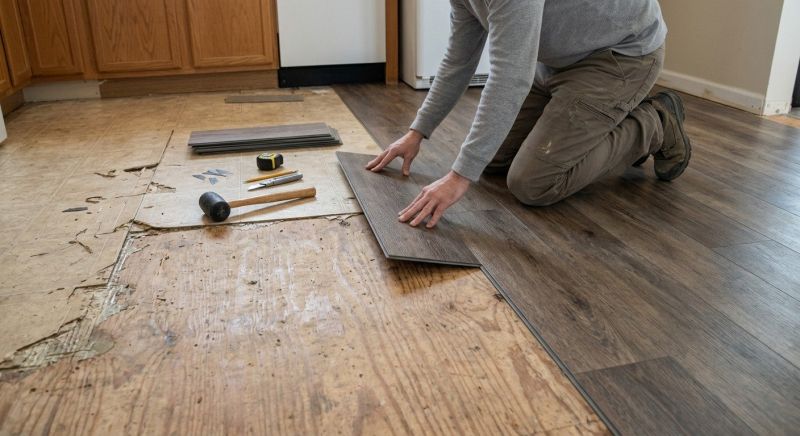 Vinyl Tile Installation in Rehoboth, MA