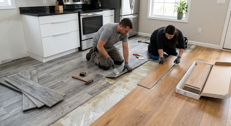 Vinyl Tile Replacement in Rehoboth, MA